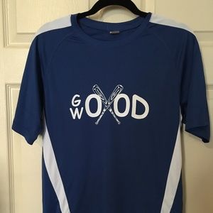 Custom "Good Wood" softball jersey